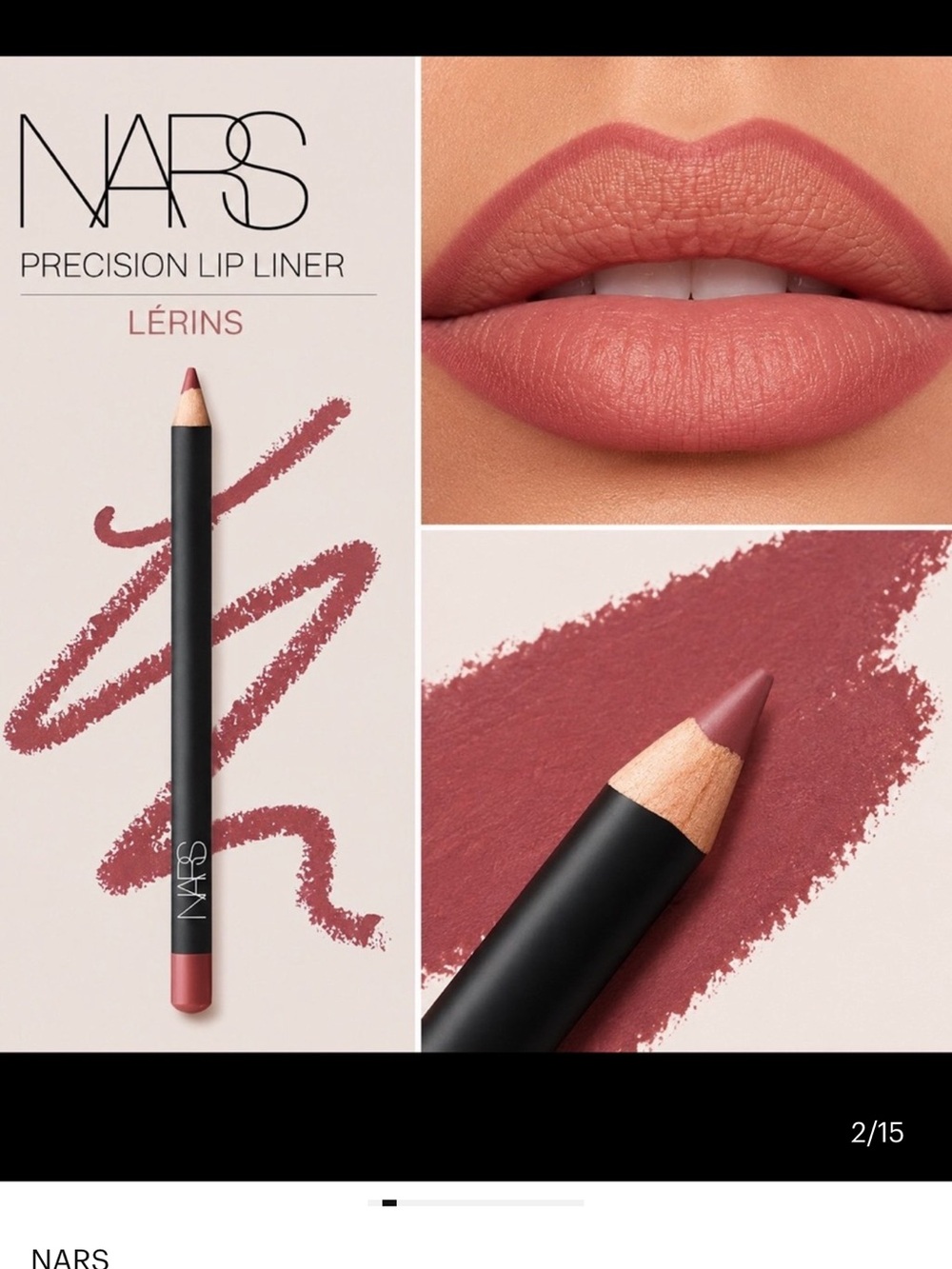 New! NARS PRECISION LIP LINER LERINS